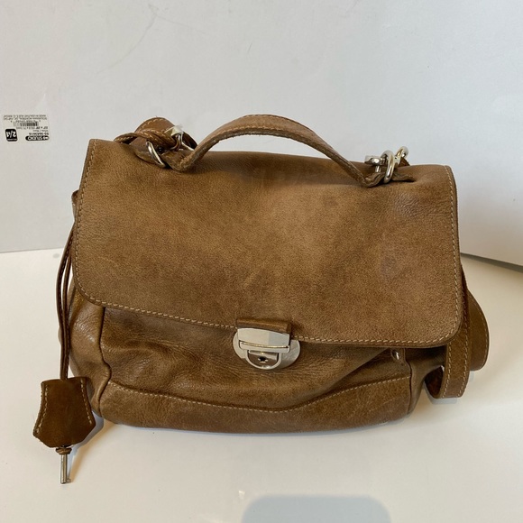 Roots Chelsea brown leather shoulder bag.. - Picture 6 of 11